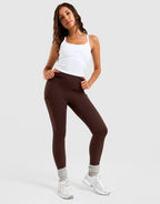 High-Waist Full Pocket Cold Weather Leggings