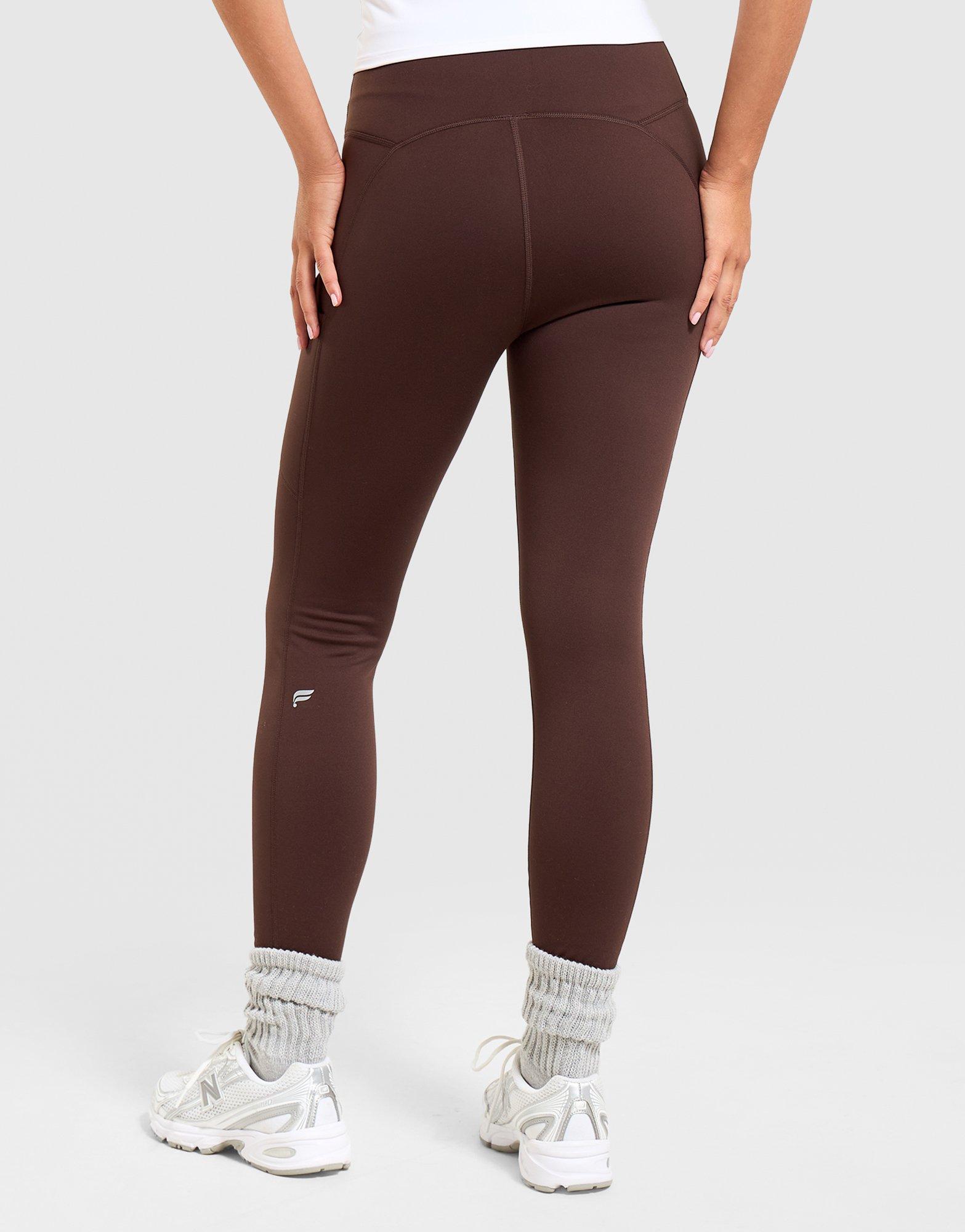 High-Waist Full Pocket Cold Weather Leggings