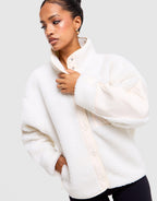 Full-Zip Sherpa Fleece Jacket