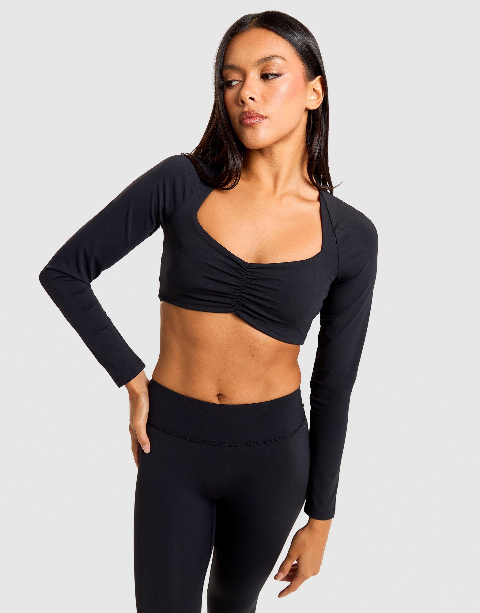 Physique Long Sleeve Sports Bra