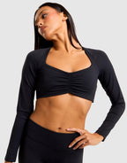 Physique Long Sleeve Sports Bra