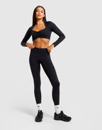 Physique Long Sleeve Sports Bra
