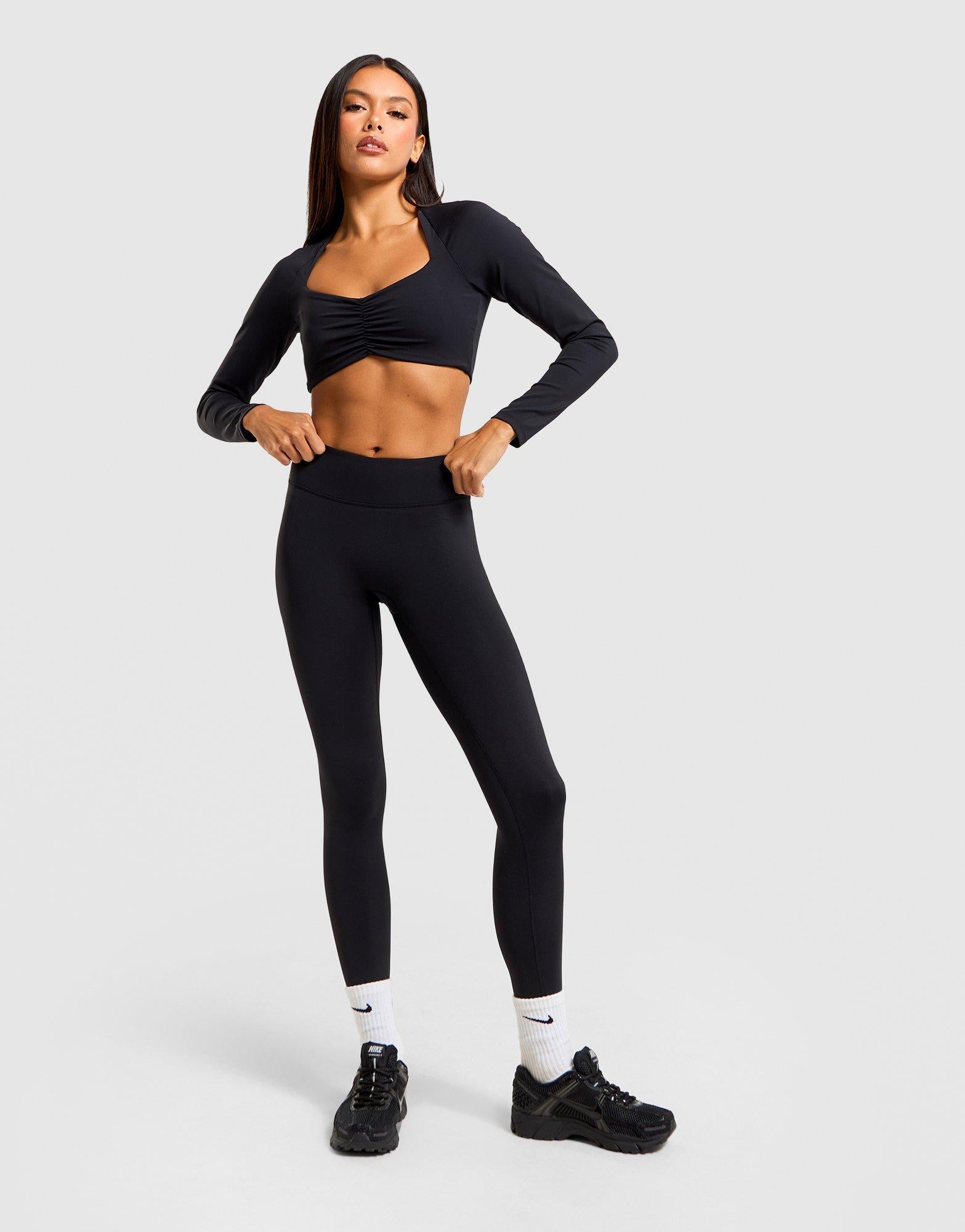 Physique Long Sleeve Sports Bra