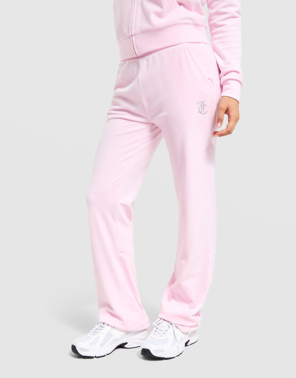 Velour Track Pants