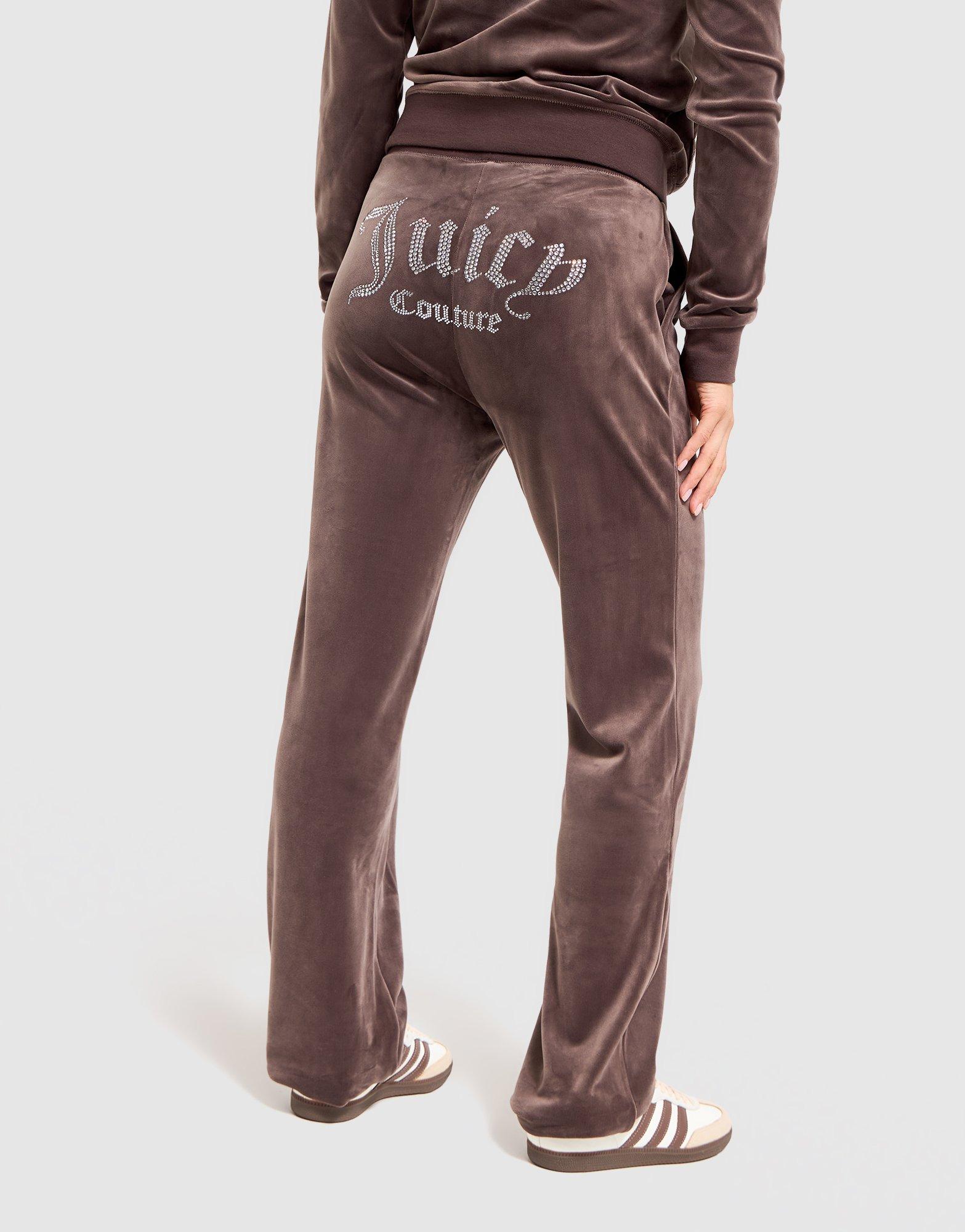 Velour Track Pants