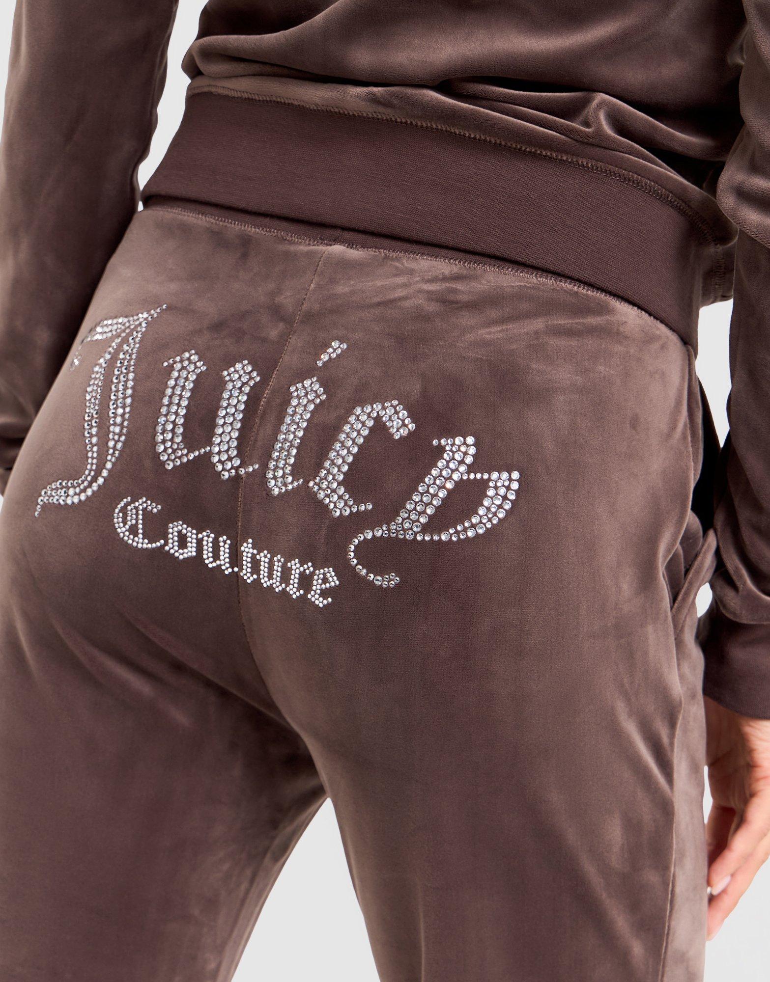 Velour Track Pants