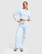 Angel Velour Track Pants