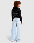 Denim Open Hem Jeans