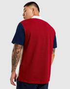 Classic Fit Colour-Blocked Polo Shirt