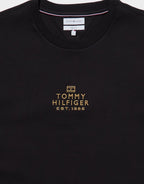 Tonal Logo Embroidery Interlock Knit T-Shirt