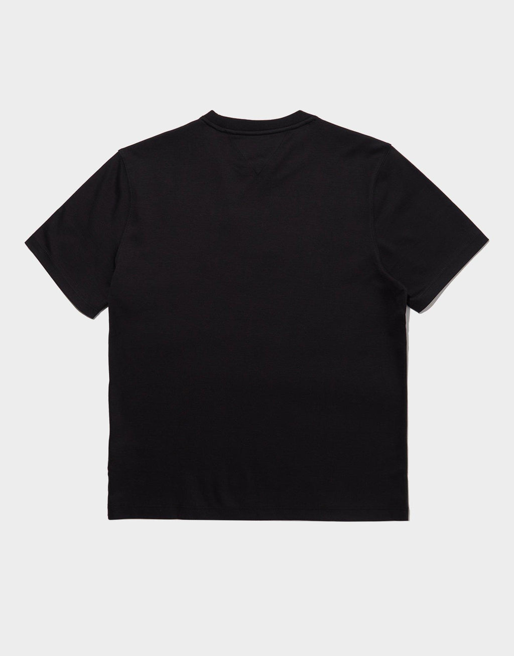 Tonal Logo Embroidery Interlock Knit T-Shirt