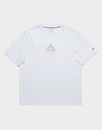 Tonal Logo Embroidery Interlock Knit T-Shirt