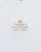 Tonal Logo Embroidery Interlock Knit T-Shirt