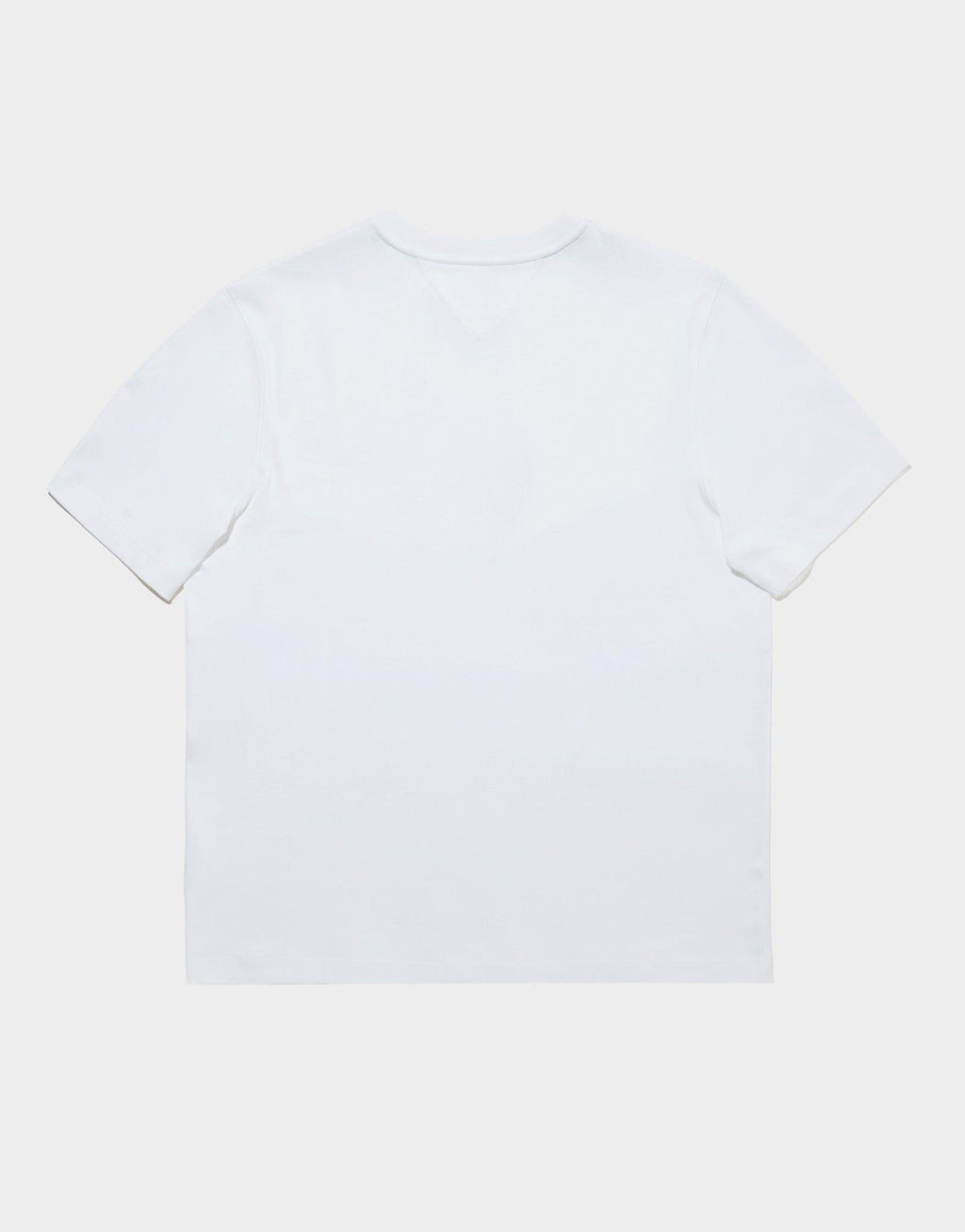 Tonal Logo Embroidery Interlock Knit T-Shirt