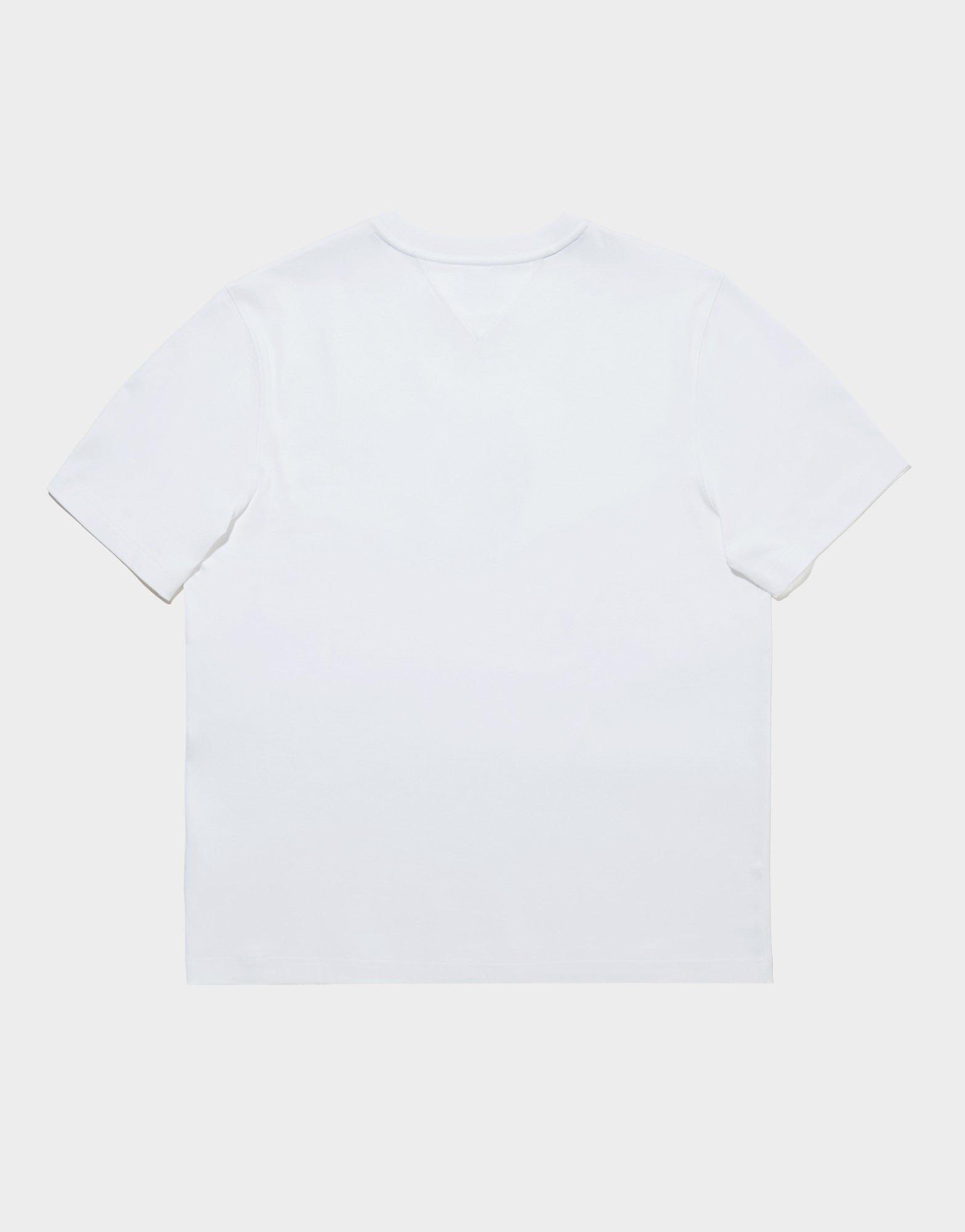 Tonal Logo Embroidery Interlock Knit T-Shirt