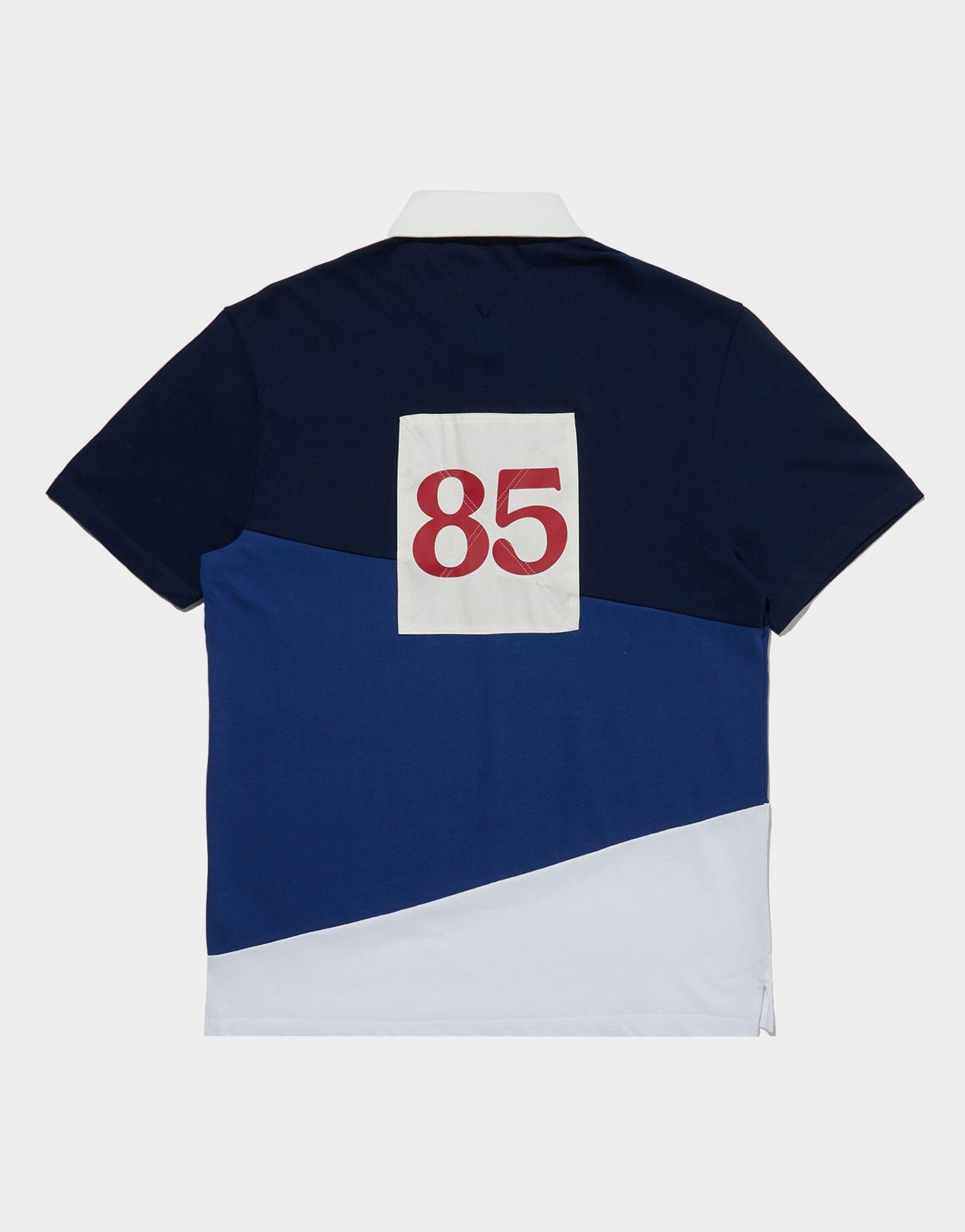 Logo Colour-Blocked Polo Shirt