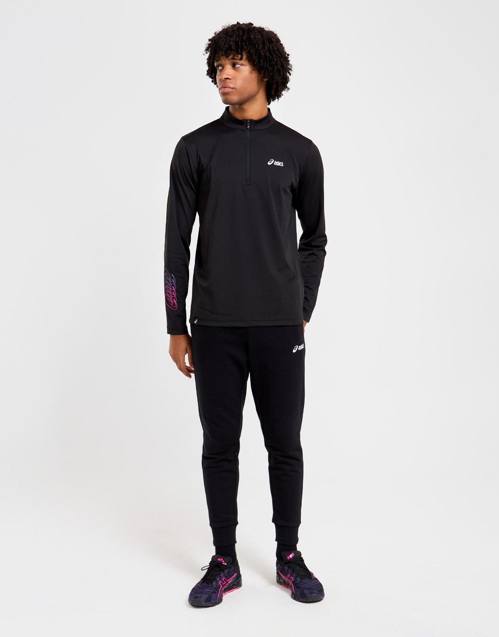 1/4 Zip Track Top