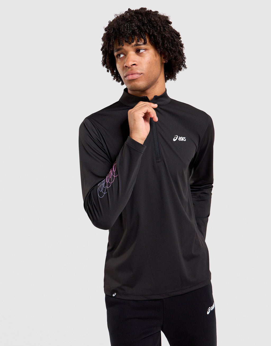 1/4 Zip Track Top