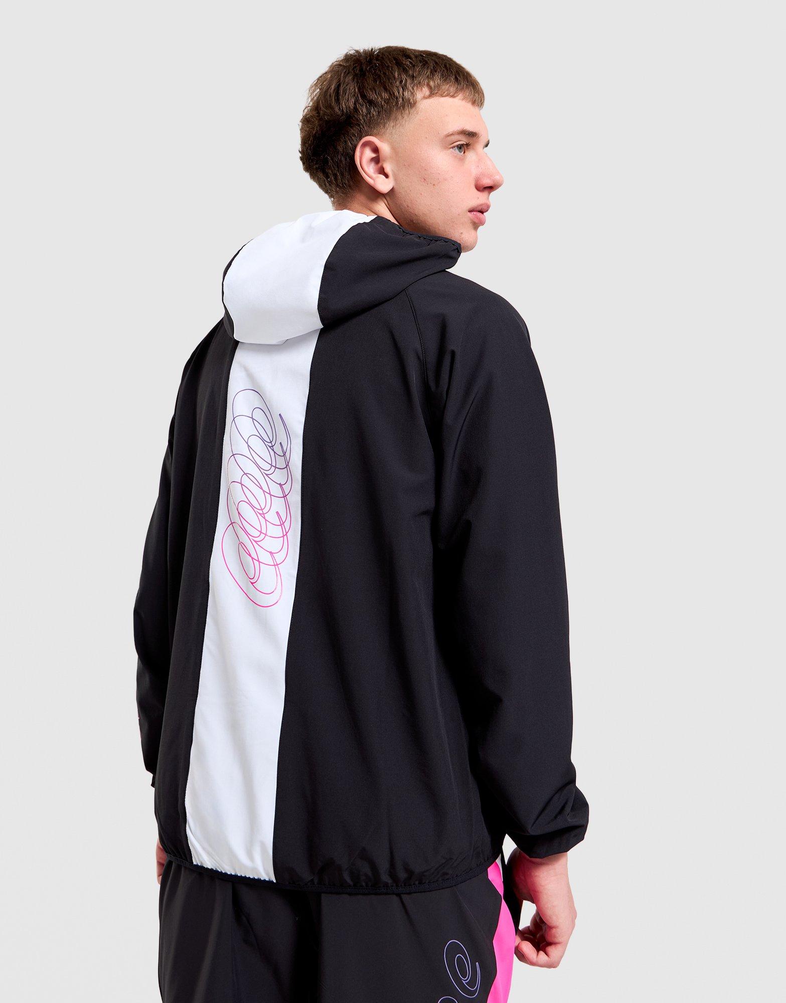 Woven Full-Zip Hooded Jacket