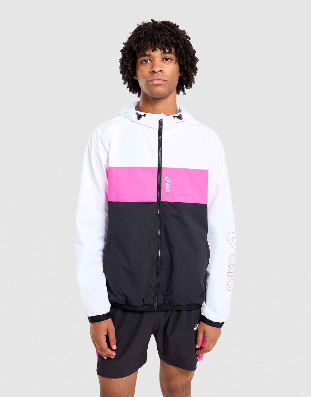 Woven Full-Zip Hooded Jacket