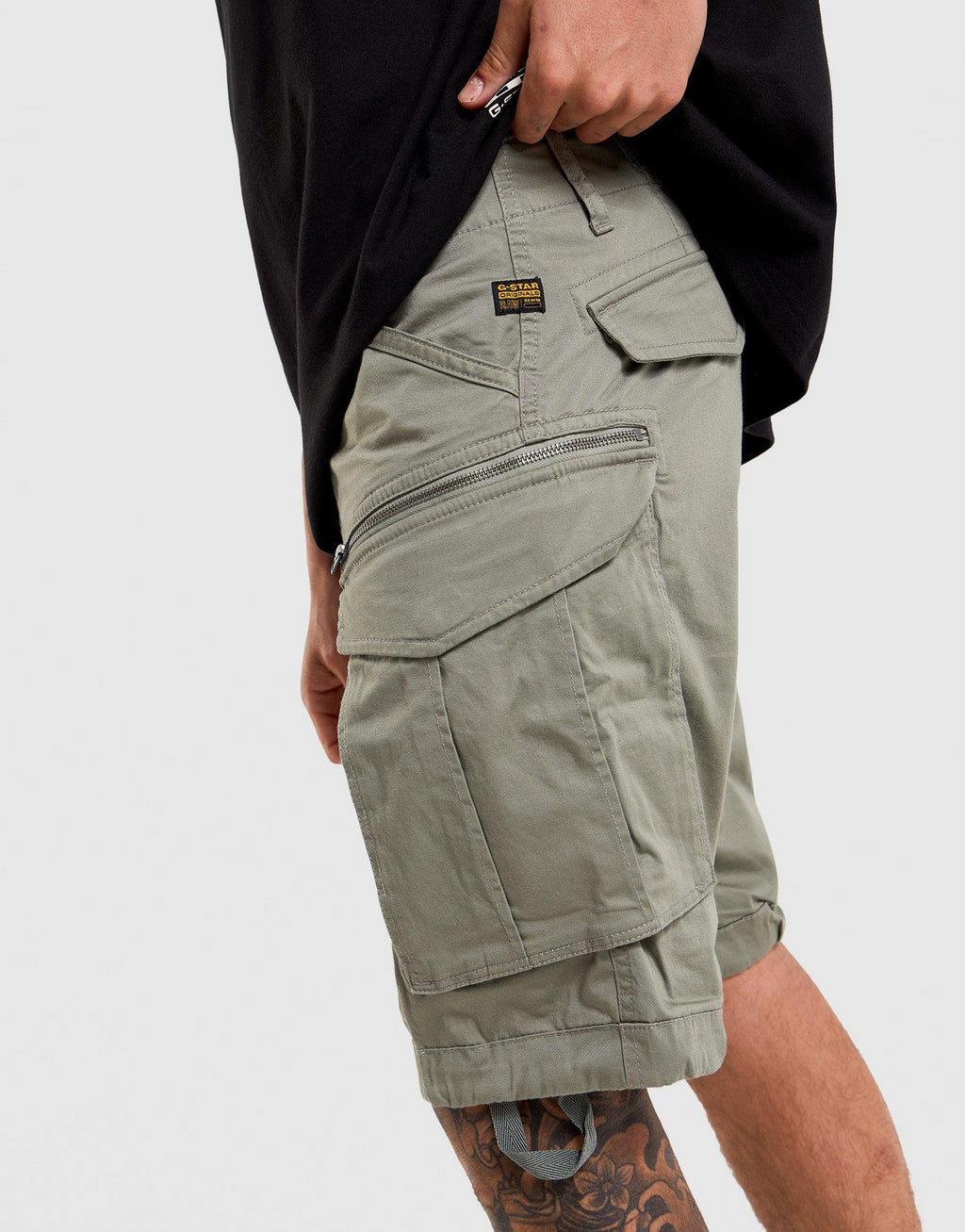 Rovic Zip Relaxed Shorts