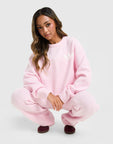 Trefoil Knit Sweatshirt