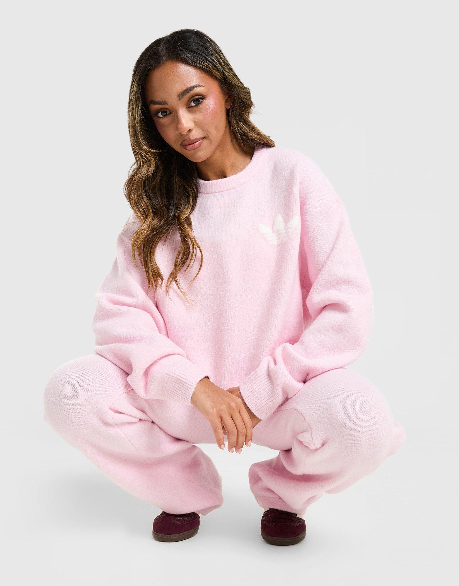 Trefoil Knit Sweatshirt