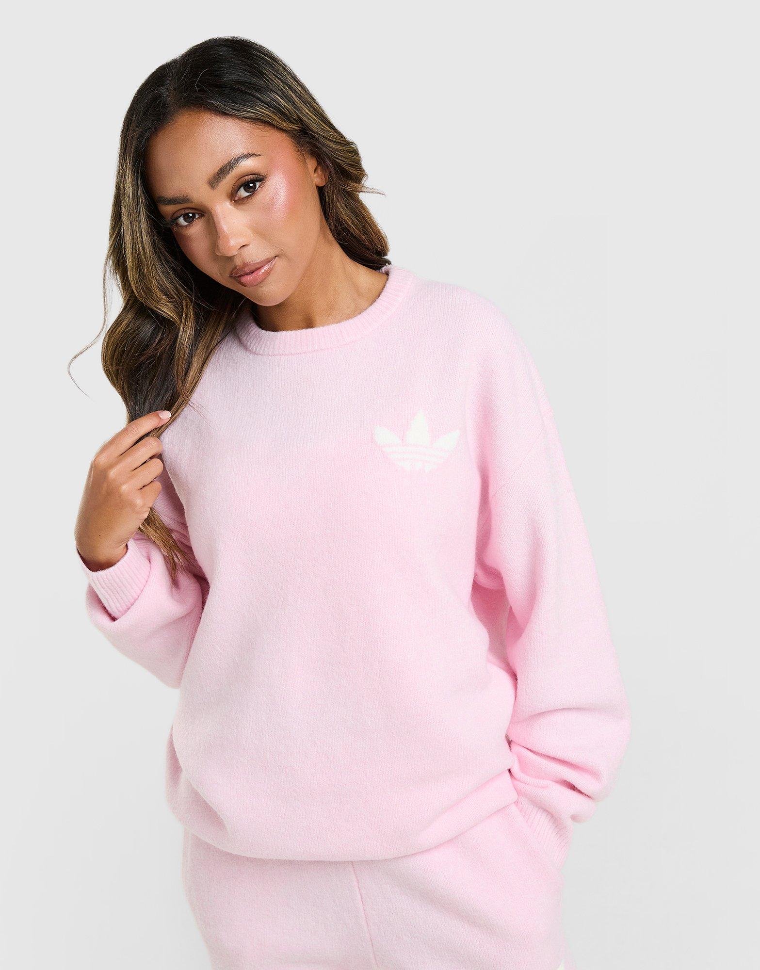 Trefoil Knit Sweatshirt