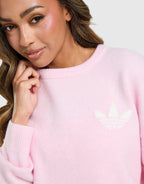 Trefoil Knit Sweatshirt