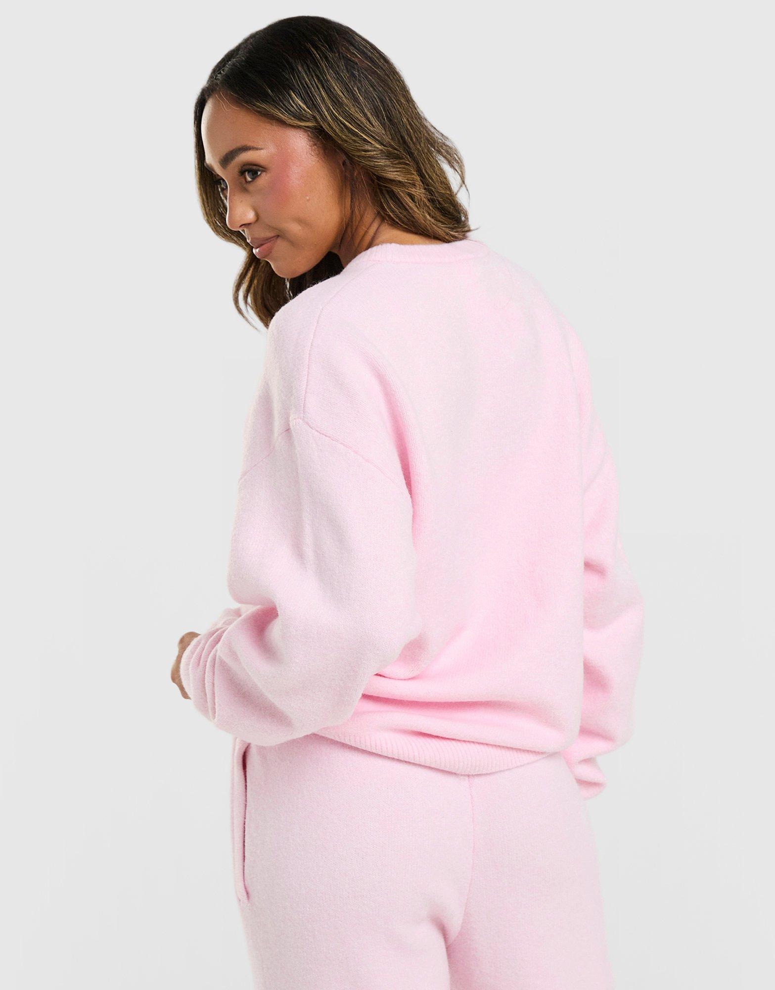 Trefoil Knit Sweatshirt