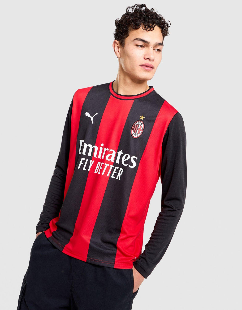 AC Milan 2026/27 Home Long-Sleeve Shirt