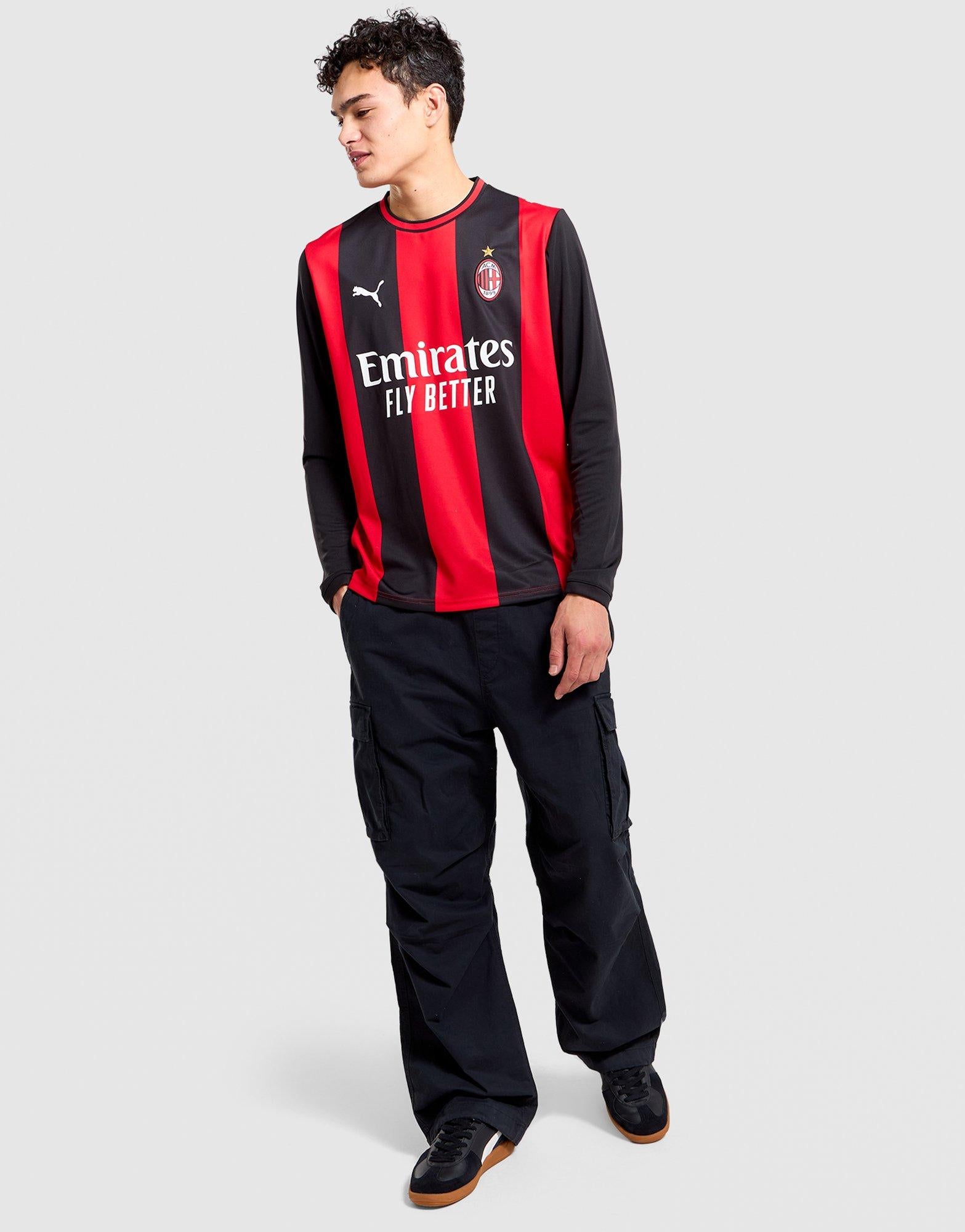 AC Milan 2026/27 Home Long-Sleeve Shirt