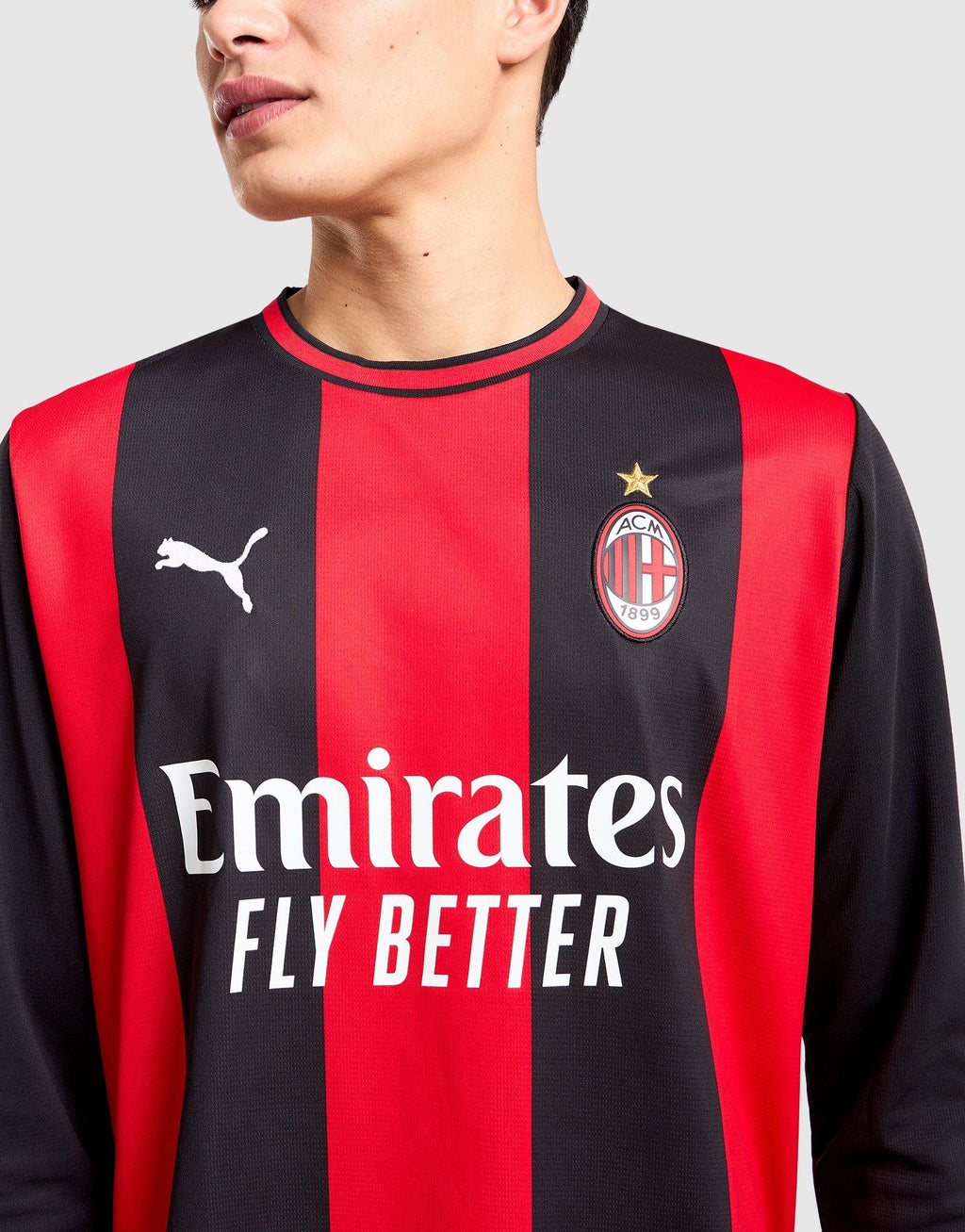 AC Milan 2026/27 Home Long-Sleeve Shirt