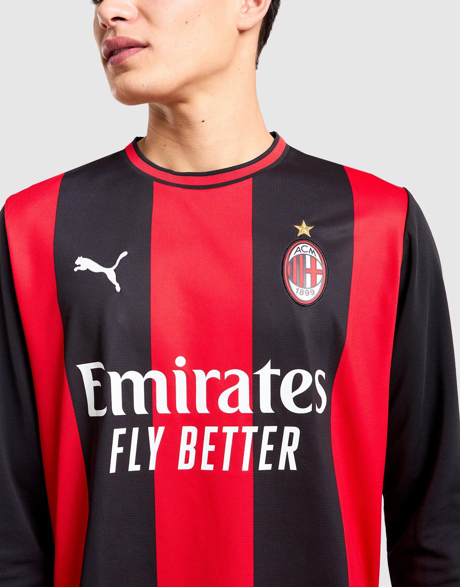 AC Milan 2026/27 Home Long-Sleeve Shirt
