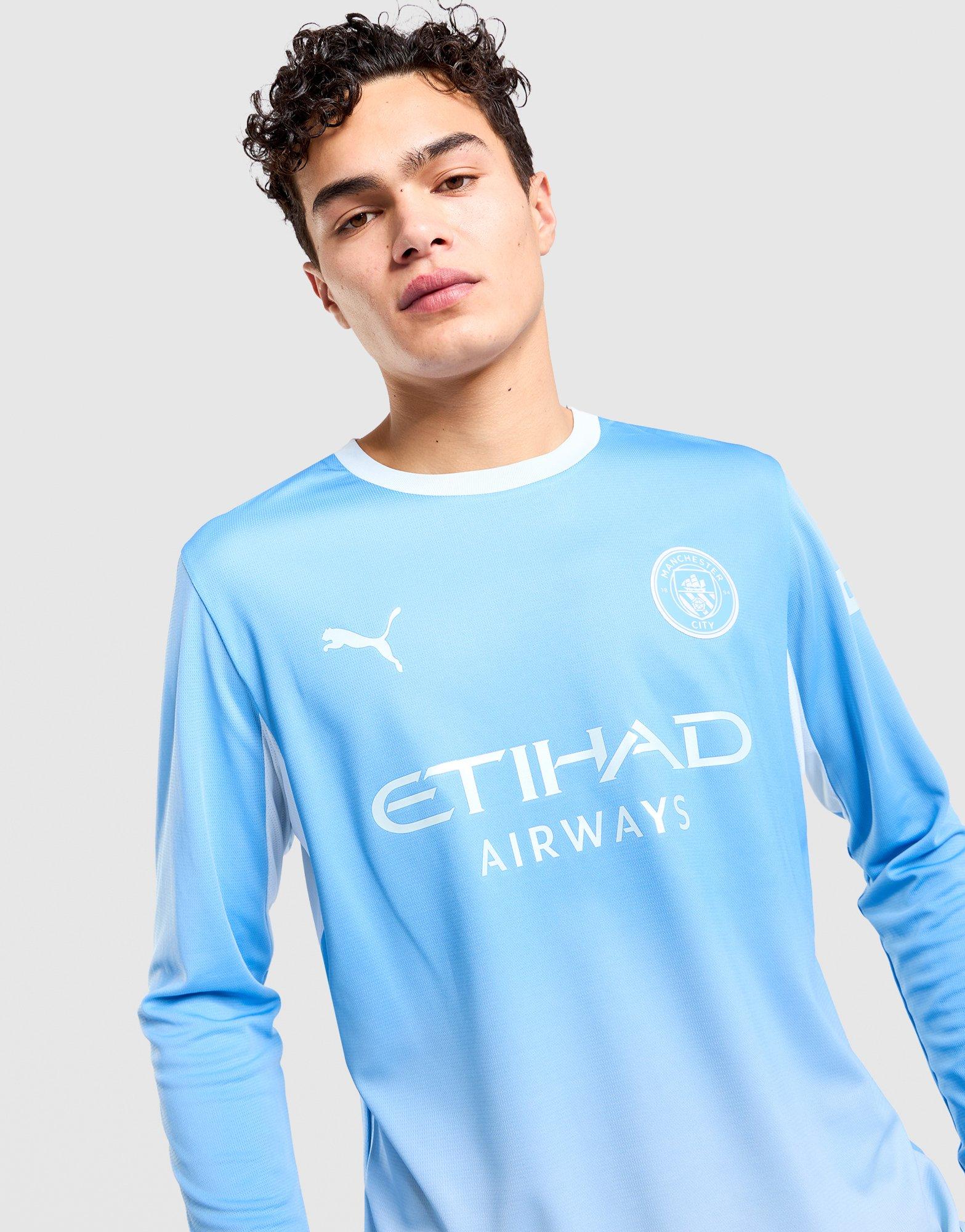 Manchester City 2026/27 Home Long-Sleeve Shirt