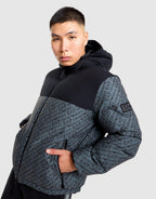 Padded Hooded Bomber Jacket