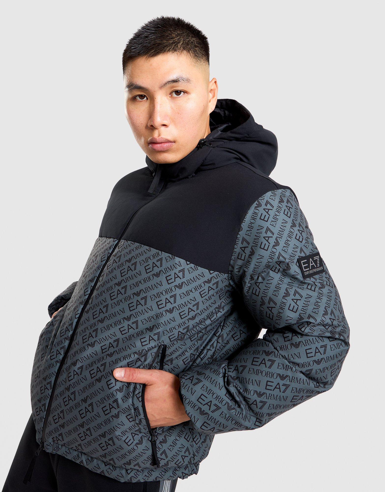 Padded Hooded Bomber Jacket