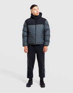 Padded Hooded Bomber Jacket
