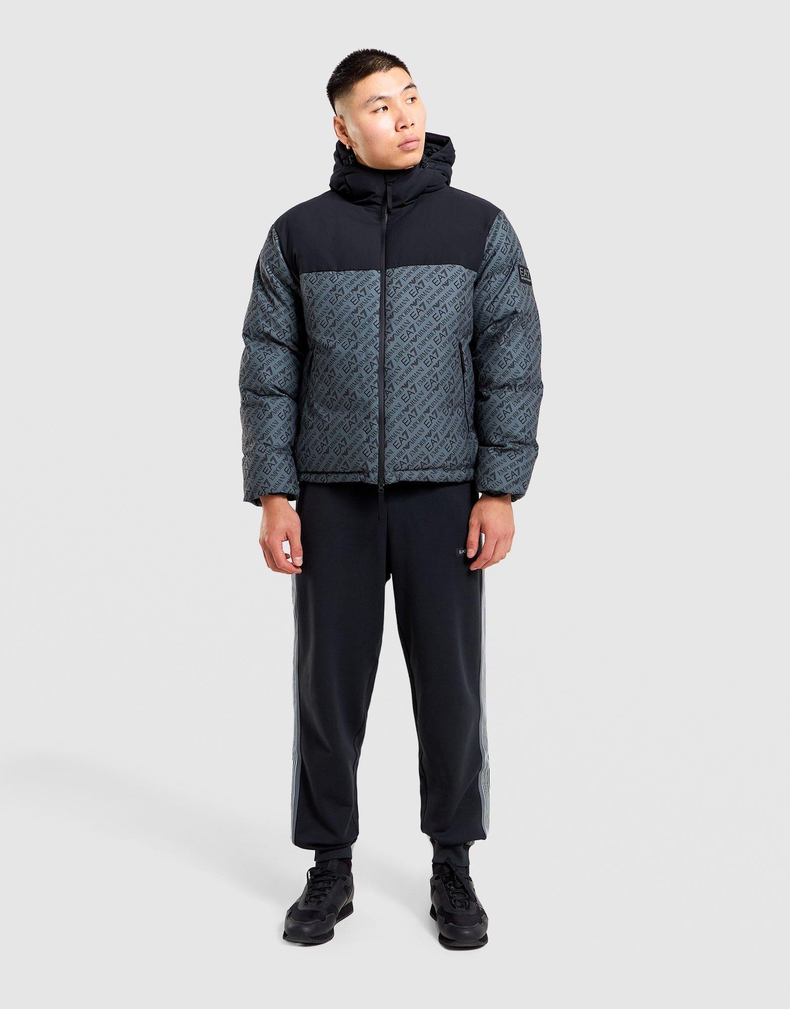Padded Hooded Bomber Jacket