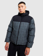 Padded Hooded Bomber Jacket
