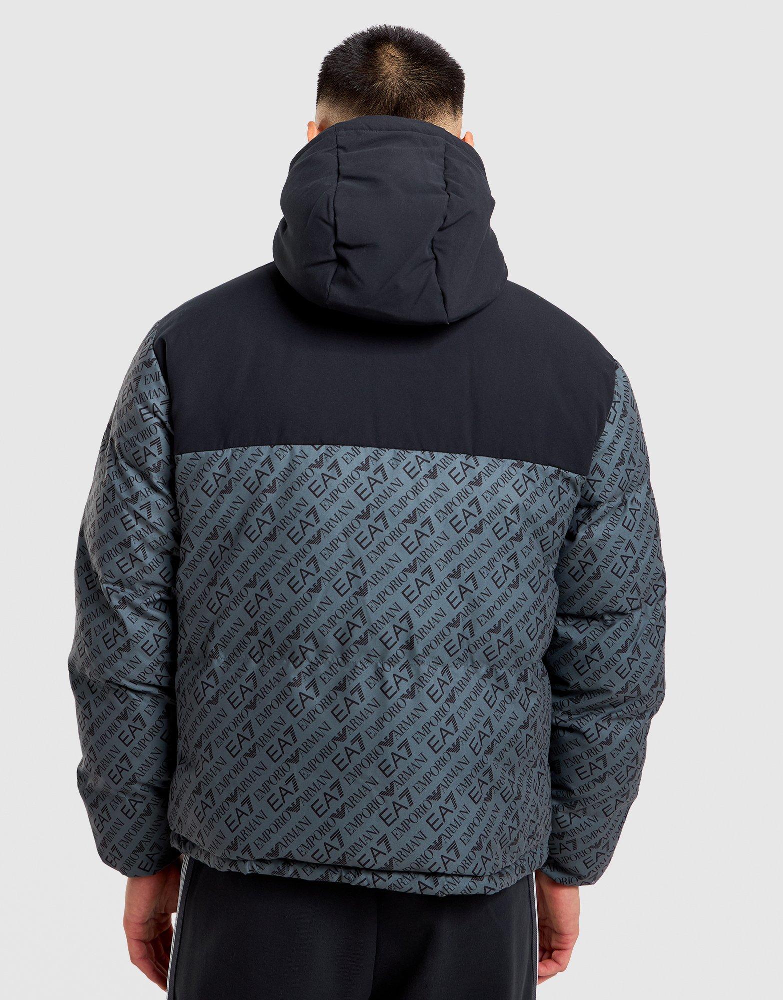 Padded Hooded Bomber Jacket