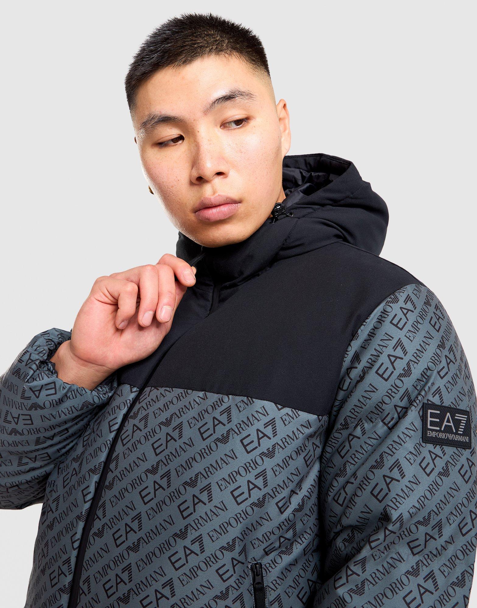Padded Hooded Bomber Jacket