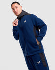Fleece Woven Icon Hoodie