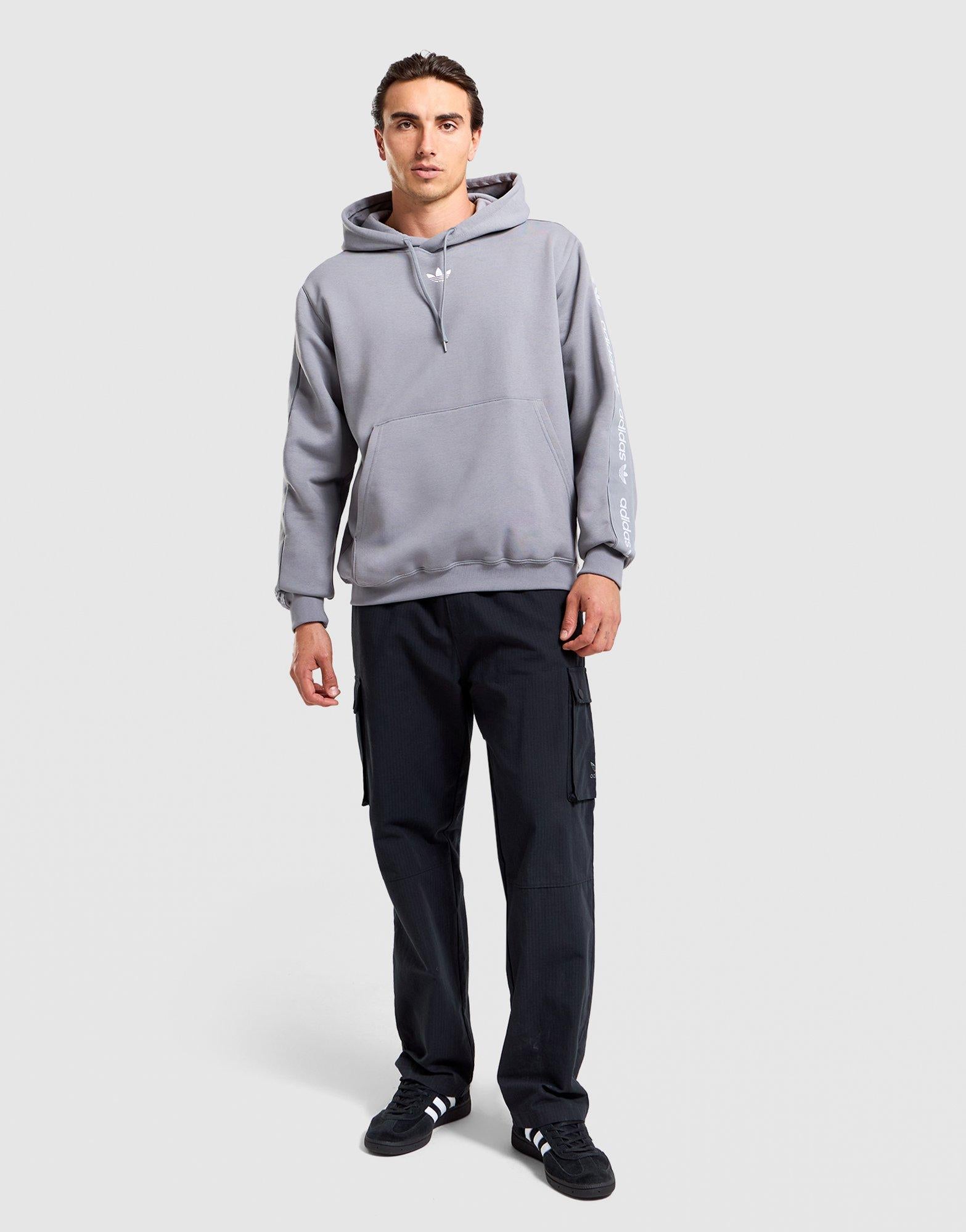 Jacquard Tape Fleece Hoodie