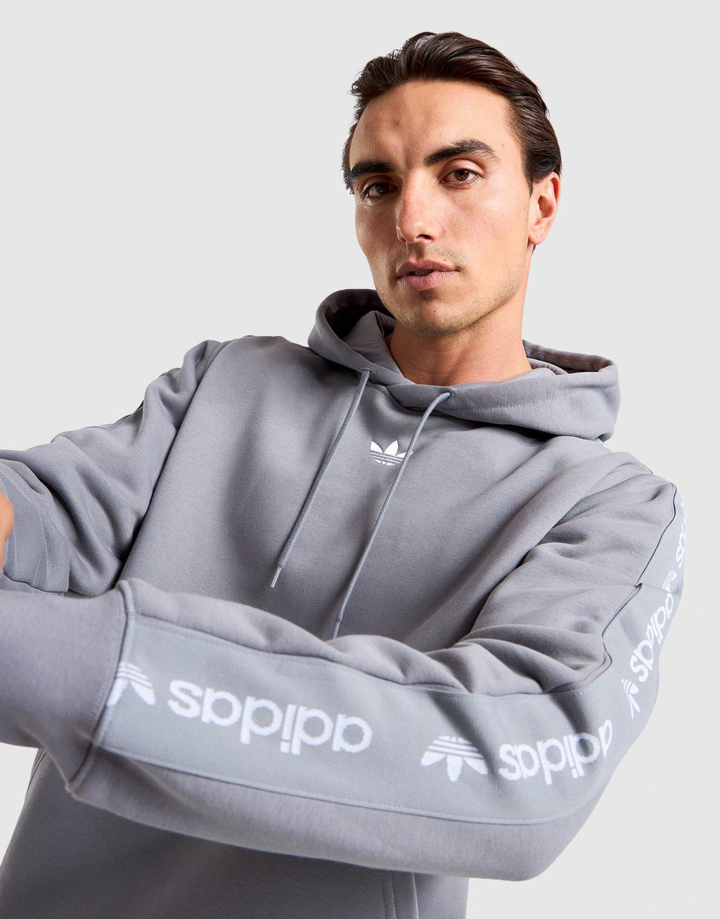 Jacquard Tape Fleece Hoodie