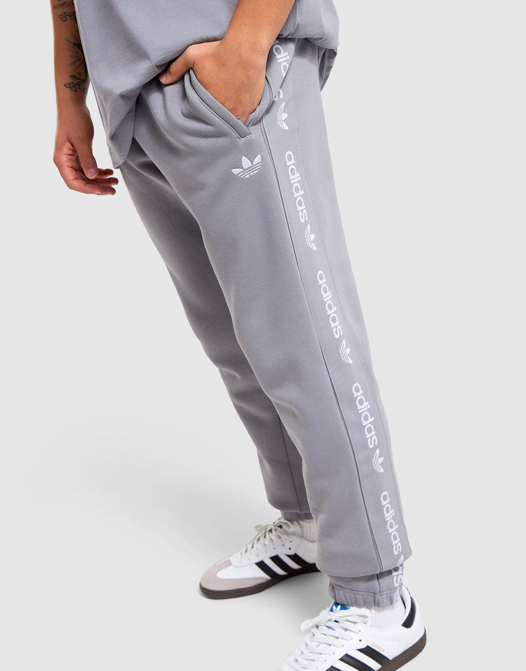Jacquard Tape Track Pants