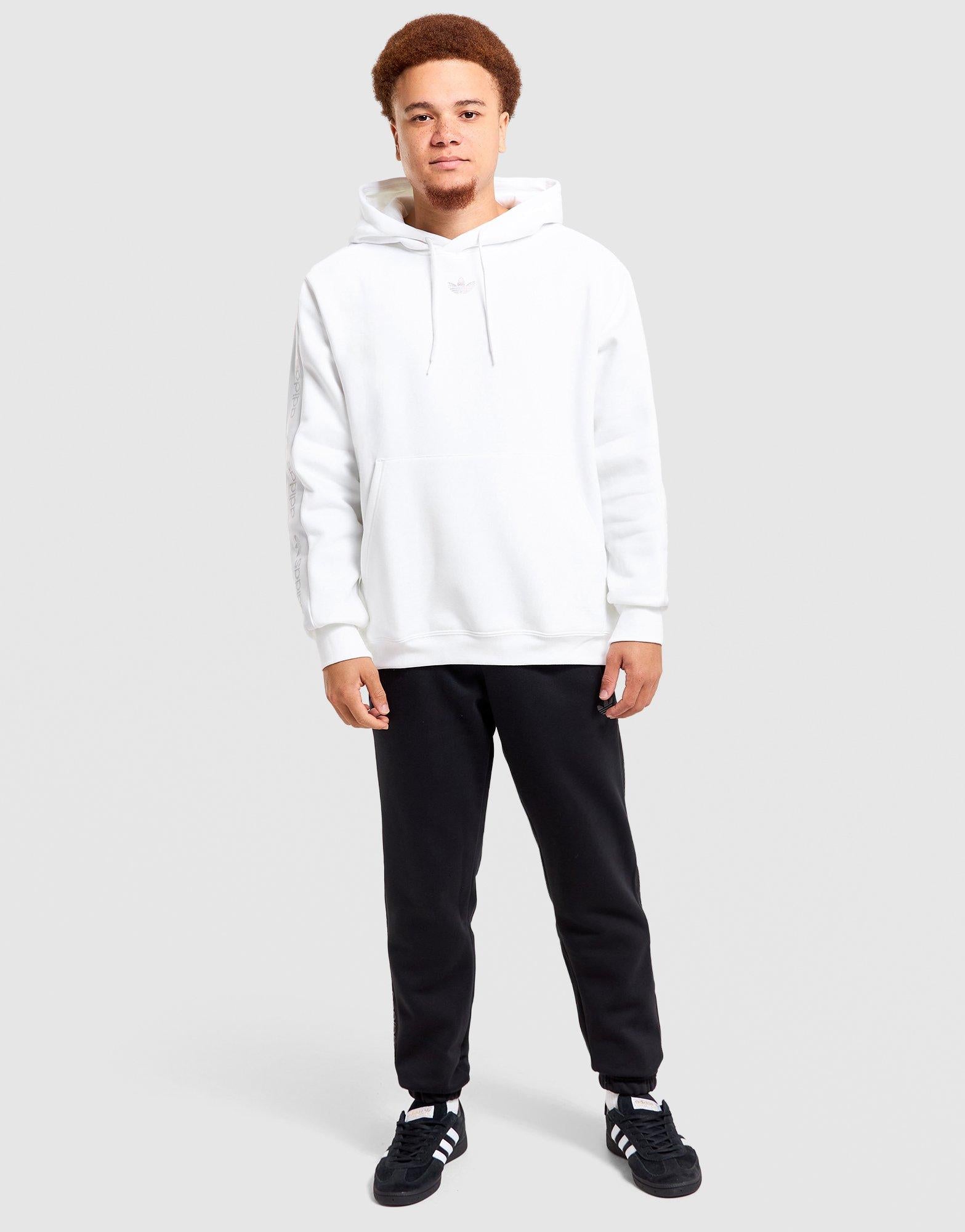 Jacquard Tape Fleece Hoodie