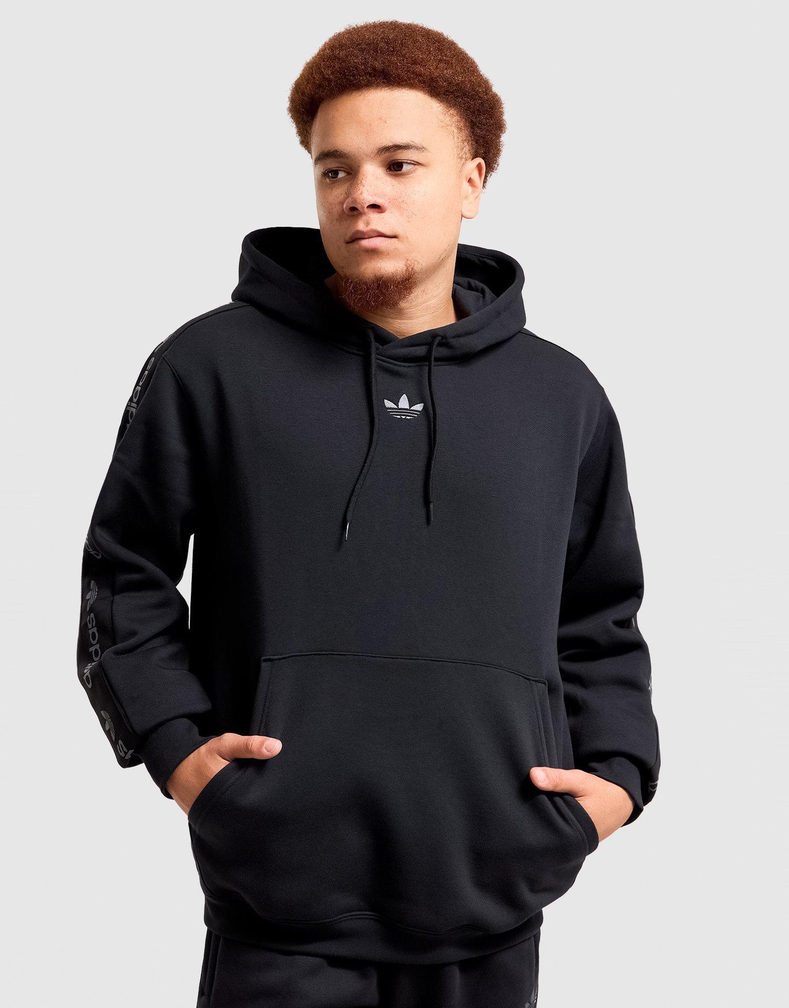 Jacquard Tape Fleece Hoodie