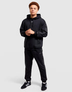 Jacquard Tape Fleece Hoodie