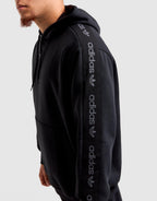 Jacquard Tape Fleece Hoodie